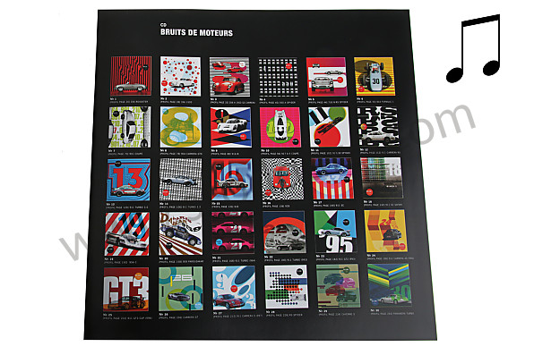 99A000570818 - HISTORY BOOK AND MYTHICAL MODELS ENGLISH/FRENCH for Porsche 