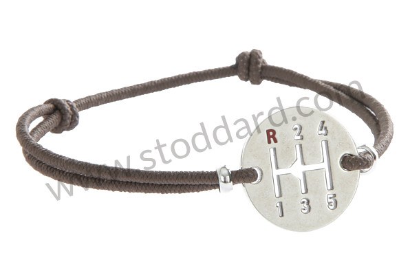 99A000570893 - SILVER GEARBOX STRAP for Porsche 