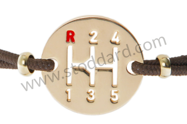 99A000570898 - GOLD GEARBOX BRACELET for Porsche 
