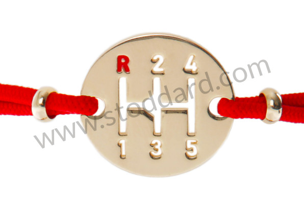 99A000570900 - GOLD GEARBOX BRACELET for Porsche 