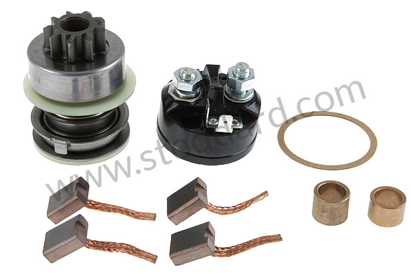 99A000570901 - STARTER MOTOR REPAIR KIT 356 for Porsche 356B T6 &bull; 1961 &bull; 1600 (616/1 T6) &bull; Cabrio B T6 &bull; Manual Gearbox, 4 Speed