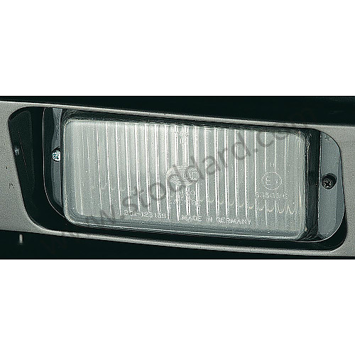 99A000572004 - FOG LIGHT COVERS CLEAR, FOR 944 PORSCHE&reg;, 1983-1989 for Porsche 944 82-85 &bull; 1982 &bull; 944 2.5 &bull; Coupe &bull; Manual Gearbox, 5 Speed