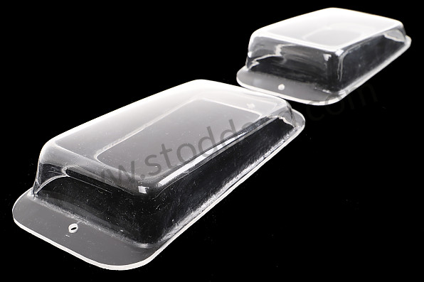 99A000572004 - FOG LIGHT COVERS CLEAR, FOR 944 PORSCHE&reg;, 1983-1989 for Porsche 944 82-85 &bull; 1982 &bull; 944 2.5 &bull; Coupe &bull; Manual Gearbox, 5 Speed