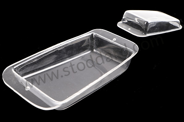 99A000572004 - FOG LIGHT COVERS CLEAR, FOR 944 PORSCHE&reg;, 1983-1989 for Porsche 944 82-85 &bull; 1982 &bull; 944 2.5 &bull; Coupe &bull; Manual Gearbox, 5 Speed
