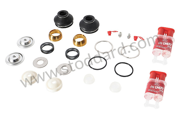 99A000572012 - 1978-1986 PORSCHE&reg; 928 ALUMINUM UPPER A-ARM DELUXE REPAIR KIT for Porsche 928 83-86 &bull; 1983 &bull; 928 4.7S &bull; Coupe &bull; Manual Gearbox, 5 Speed