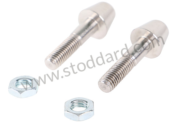 99A000572013 - STAINLESS HATCH LOCK PINS, FOR  1983-1995 for Porsche 944 85-88 &bull; 1987 &bull; 944 S &bull; Coupe &bull; Manual Gearbox, 5 Speed