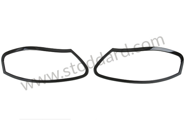 99A000572034 - BLACK TAIL LIGHT SURROUND for Porsche Boxster 986 97-04 &bull; 2000 &bull; Boxster 2.7 &bull; Cabrio &bull; Manual Gearbox, 5 Speed