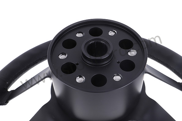 99A000572058 - 38 CM LEATHER STEERING WHEEL, 911 RS for Porsche 911 74-77 + 912E &bull; 1974 &bull; 2.7S &bull; Targa &bull; Manual Gearbox, 4 Speed