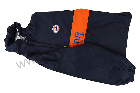 99A000575214 - GULF WINDPROOF JACKET - BLACK SIZE L for Porsche 