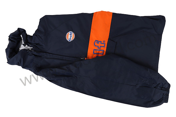 99A000575215 - GULF WINDPROOF JACKET - BLACK SIZE XL for Porsche 