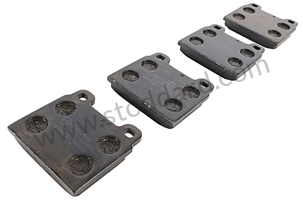 99A000575287 - ATE BRAKE PADS for Porsche 