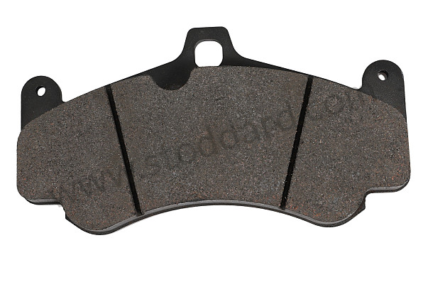 99A000575453 - PAGID HIGH FRICTION BRAKE PADS for Porsche 