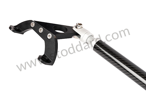 99A000575454 - PORSCHE&reg; 997/BOXSTER SUSPENSION, STRUT BRACE, REAR, CARBON FIBER, WELTMEISTER, 2005-20... for Porsche 