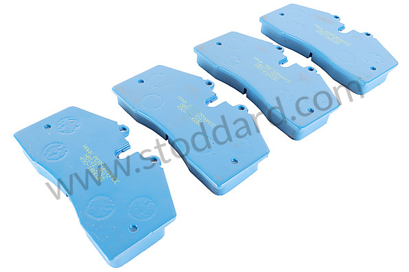 99A000575477 - HAWK PERFORMANCE 9012 BLUE BRAKE PADS for Porsche 