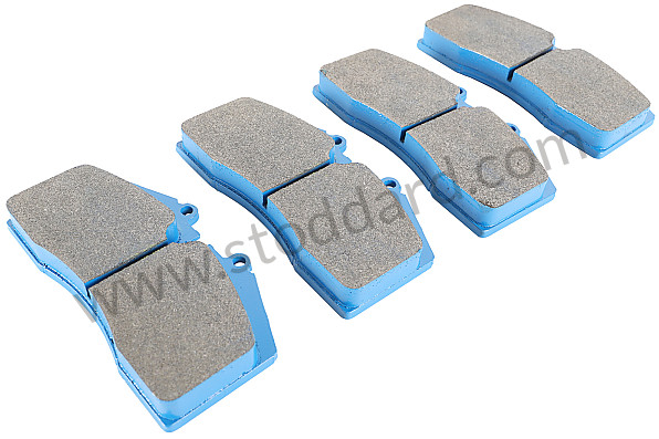 99A000575477 - HAWK PERFORMANCE 9012 BLUE BRAKE PADS for Porsche 