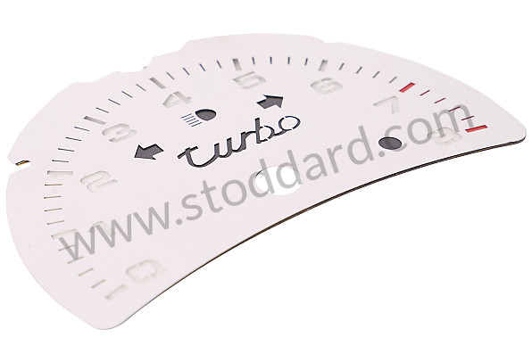 99A000575492 - PORSCHE&reg; 996 OVERLAY GAUGE FACE, 200 MPH, 6-SPEED, 2002-2005 for Porsche 