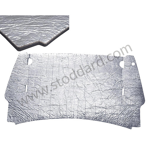 99A000575493 - ENGINE INSULATION for Porsche 911 70-73 &bull; 1970 &bull; 2.2E &bull; Coupe &bull; Manual Gearbox, 5 Speed