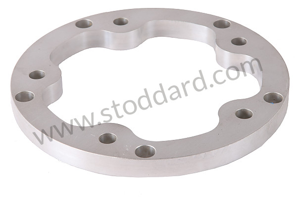 99A000575519 - ALUMINUM WHEEL SPACER for Porsche 356A &bull; 1955 &bull; 1300 (506/2) &bull; Cabrio A T1 &bull; Manual Gearbox, 4 Speed