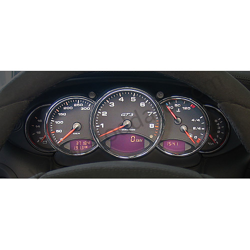 99A000575538 - METER CIRCLE KIT for Porsche 996 &bull; 1998 &bull; 996 Carrera 2 &bull; Coupe &bull; Manual Gearbox, 6 Speed