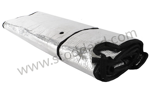 99A000575558 - ENGINE INSULATION WITH BLACK EDGES for Porsche 914 &bull; 1970 &bull; 914/4 1.7 &bull; Manual Gearbox, 5 Speed
