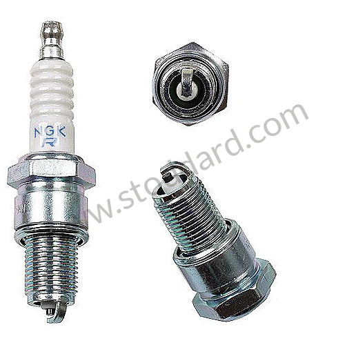 99A000575568 - PORSCHE&reg; 912/928/968 SPARK PLUGS, NGK RESISTOR SINGLE ELEC1976-1995 for Porsche 