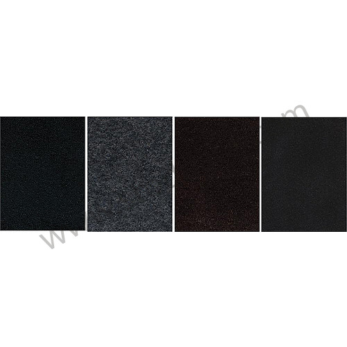 99A000575575 - BLACK PLUSH CARPET KIT for Porsche 914 &bull; 1974 &bull; 914/4 2.0 &bull; Manual Gearbox, 5 Speed