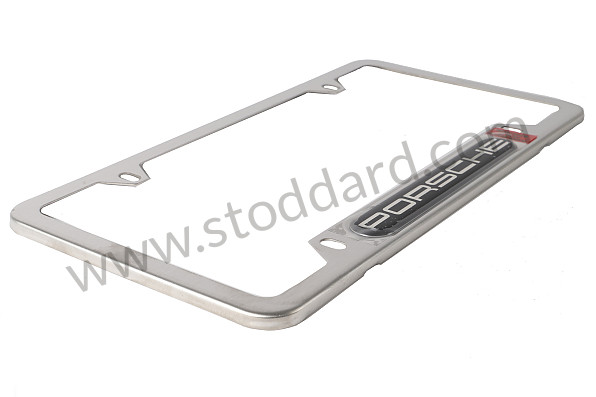 99A000575605 - PORSCHE&reg; LICENSE PLATE FRAME, PORSCHE&reg; LOGO for Porsche 