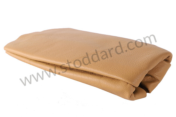 99A000575621 - BEIGE LEATHER COVERING FOR GEAR LEVER KNOB for Porsche 911 74-77 + 912E &bull; 1974 &bull; 2.7 Carrera &bull; Coupe &bull; Manual Gearbox, 4 Speed