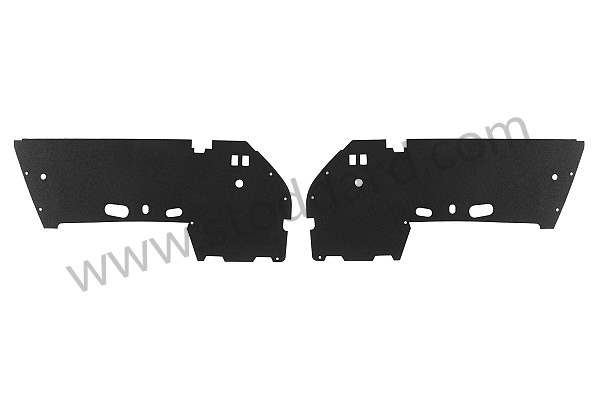 99A000575626 - BARE DOOR PANEL for Porsche 911 65-69 &bull; 1969 &bull; 2.0E &bull; Targa &bull; Automatic Gearbox