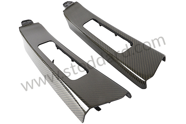 99A000575649 - PORSCHE&reg; 996 INTERIOR, B-PILLAR SET, CARBON FIBER, 1999 for Porsche 