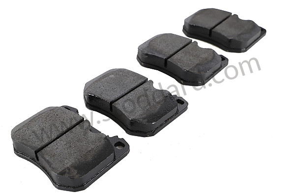 99A000575679 - BRAKE PADS, HAWK PERFORMANCE STREET HPS FERRO-CARBON, FOR PORSCHE&reg;, 1979-1989 for Porsche 