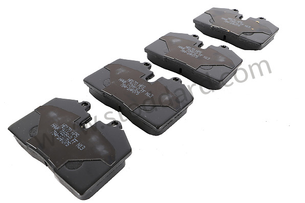 99A000575682 - 1978-1995 PORSCHE&reg; HAWK PERFORMANCE STREET HPS FERRO-CARBON BRAKE PADS for Porsche 