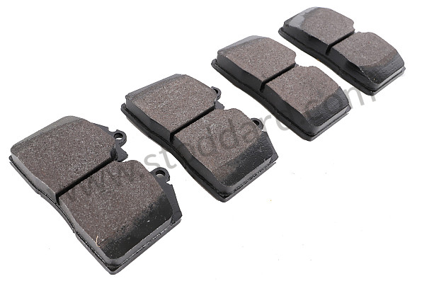 99A000575682 - 1978-1995 PORSCHE&reg; HAWK PERFORMANCE STREET HPS FERRO-CARBON BRAKE PADS for Porsche 
