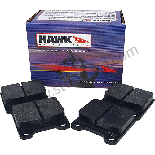 99A000575683 - BRAKE PADS, HAWK PERFORMANCE STREET HPS FERRO-CARBON, FOR PORSCHE&reg;, 1988-1998 for Porsche 