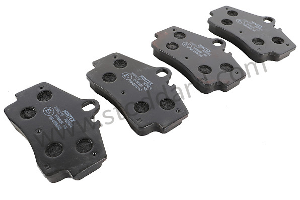 99A000575689 - 1997-2008 PORSCHE&reg; 996/997/BOXSTER/CAYMAN MINTEX REAR BRAKE PADS for Porsche 