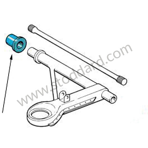 99A000575833 - 1969-1989 PORSCHE&reg; 911/912/914 WELTMEISTER FRONT A-ARM BUSHING for Porsche 