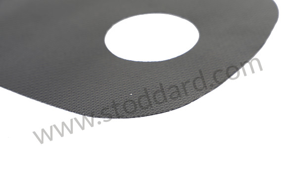 99A000575896 - BLACK FUEL FLAP PROTECTION for Porsche 911 65-69 &bull; 1969 &bull; 2.0T &bull; Coupe &bull; Manual Gearbox, 5 Speed