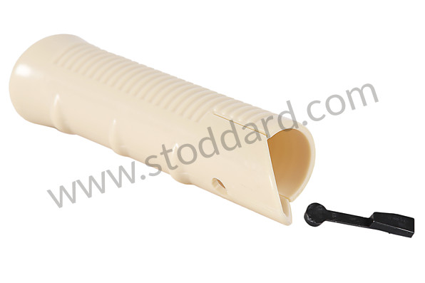 99A000576082 - PARKING BRAKE HANDLE, IVORY, FOR PORSCHE&reg; 914, 911, 912, & 930, 1965-1989 for Porsche 911 70-73 &bull; 1973 &bull; 2.4T-E &bull; Targa &bull; Automatic Gearbox