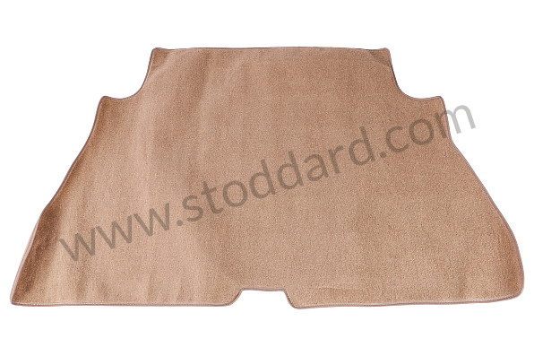 99A000576277 - BEIGE REAR TRUNK CARPET 914 for Porsche 914 &bull; 1974 &bull; 914/4 1.8 Injection &bull; Manual Gearbox, 5 Speed