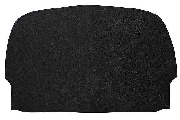 99A000576280 - REAR SHELF KIT + HEADREST BLACK PERLON FELT CARPET 911 912 930 for Porsche 911 74-77 + 912E &bull; 1974 &bull; 2.7S &bull; Coupe &bull; Automatic Gearbox