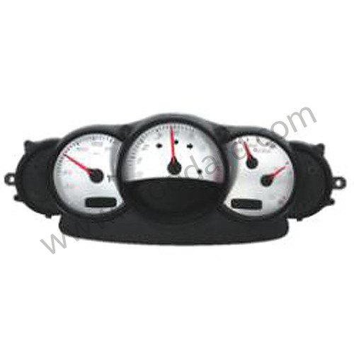 99A000576286 - PORSCHE&reg; 996 GAUGE FACE KIT, ALUMINUM, TIPTRONIC, 2001-2005 for Porsche 