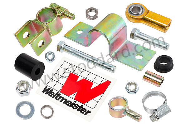 99A000576339 - 356 WELTMEISTER 22MM FRONT SWAY BAR KIT for Porsche 
