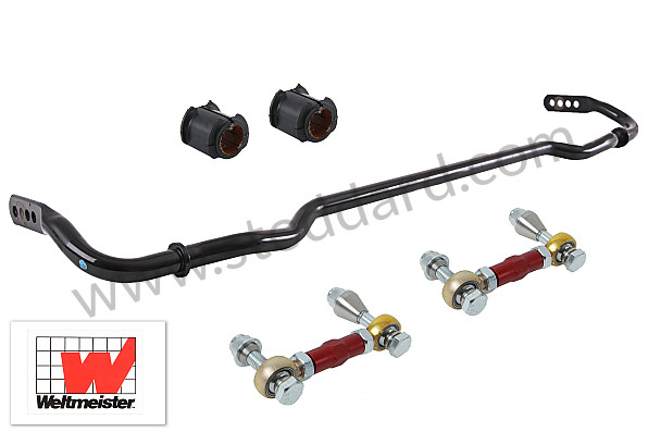 99A000576354 - PORSCHE&reg; 996 SUSPENSION, SWAY BAR, REAR, 20.7MM, PRO SERIES, WELTMEISTER, 1999-2005 for Porsche 