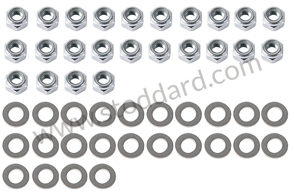 99A000576370 - WELTMEISTER&reg; 911/914 VALVE COVER HARDWARE KIT, 1965-1991 for Porsche 