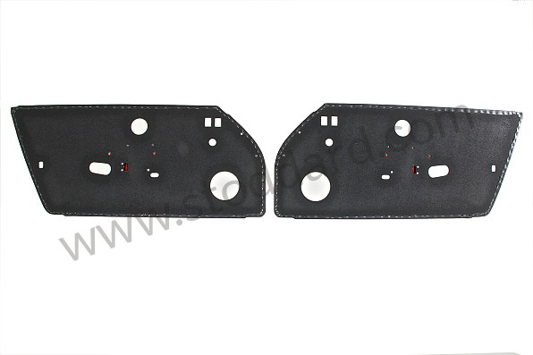 99A000576405 -  911/912 WELTMEISTER RS 92  BLACK DOOR PANEL for Porsche 