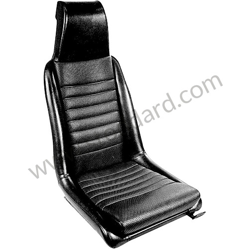 99A000576419 - 914 UPHOLSTERY KIT, SEAT, , VINYL, W/BASKETWEAVE INSERT for Porsche 914 &bull; 1972 &bull; 914/4 1.7 &bull; Manual Gearbox, 5 Speed