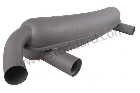 99A000580914 - RACING SILENCER FOR 911 65-73 (ASSEMBLY WITH MEGAPHONE AND RACING SPAGHETTI) for Porsche 911 70-73 &bull; 1973 &bull; 2.4E &bull; Coupe &bull; Automatic Gearbox