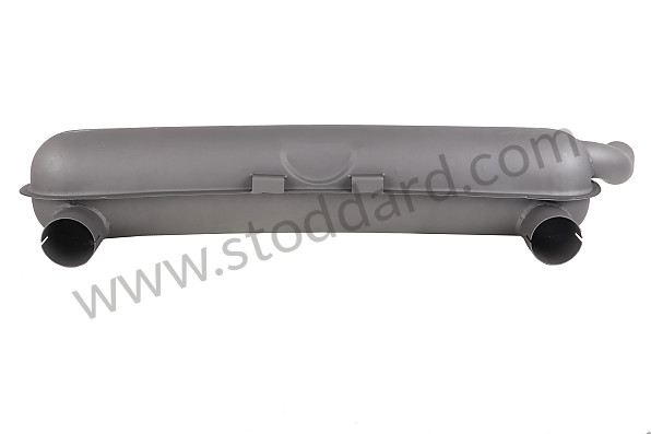 99A000580914 - RACING SILENCER FOR 911 65-73 (ASSEMBLY WITH MEGAPHONE AND RACING SPAGHETTI) for Porsche 911 70-73 &bull; 1973 &bull; 2.4E &bull; Coupe &bull; Automatic Gearbox