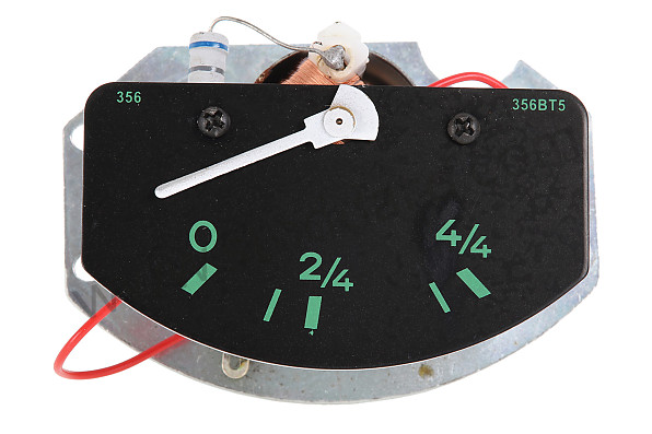 99A000582003 - FUEL GAUGE FOR INSTRUMENT PANEL 6V for Porsche 356A &bull; 1957 &bull; 1600 S (616/2 T2) &bull; Coupe A T2 &bull; Manual Gearbox, 4 Speed
