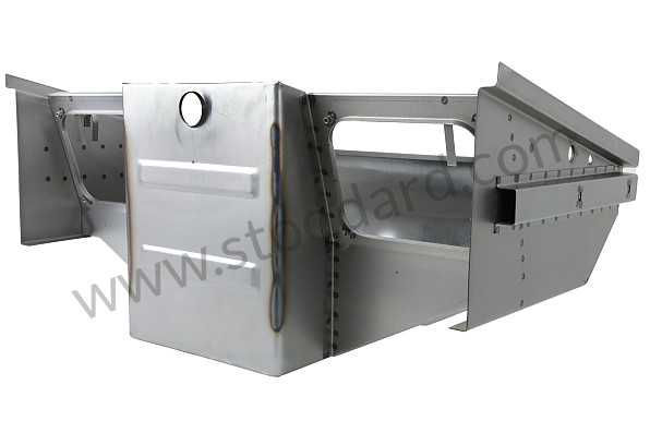 99A000585099 - COMPLETE BATTERY BOX for Porsche 356B T5 &bull; 1959 &bull; 1600 (616/1 T5) &bull; Cabrio B T5 &bull; Manual Gearbox, 4 Speed